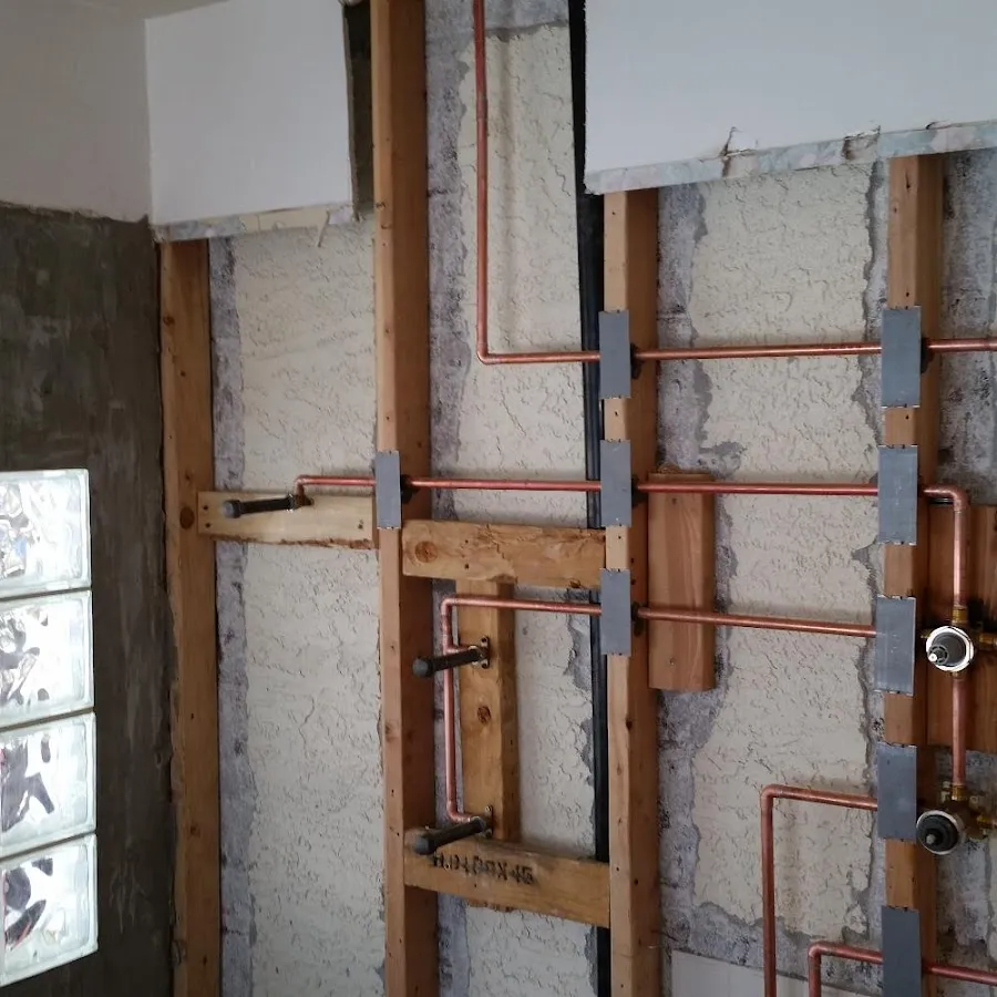 Copper pipe installation for Burst Pipe Repair in Northfield