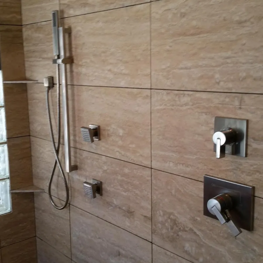 Shower fixture installation for Frozen Pipe Repair in Northfield